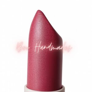 رژلب قرمز شرابی براق با پیگمنت بالا بدون مواد شیمیایی و پارابن