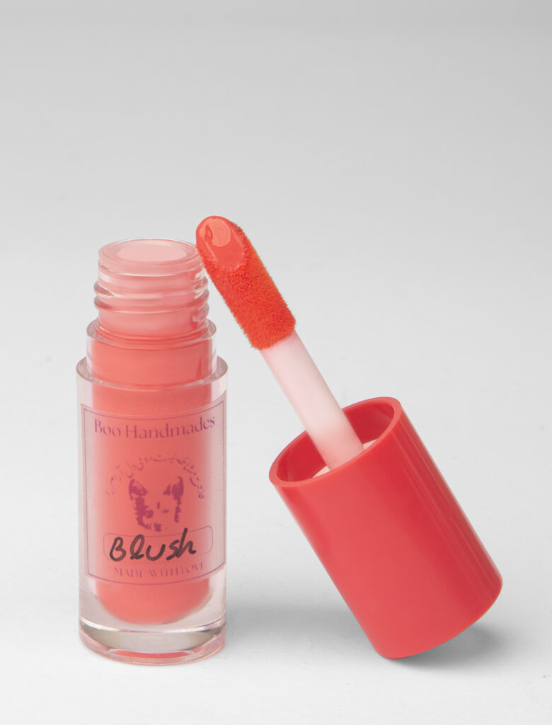 رژگونه مایع Boo Handmades در بسته بندی شیک