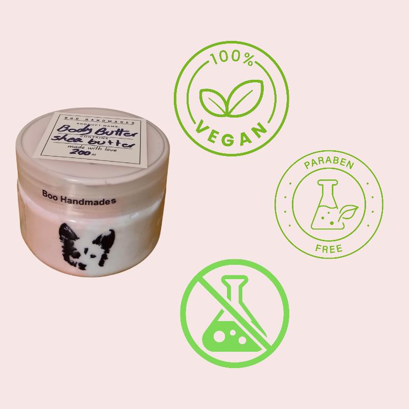bodybutter-by-boohandmades2 کره بدن دستساز بدون مواد شیمیایی وگان بدون پارابن